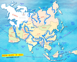 Rivers Of Asia | Major River of the World