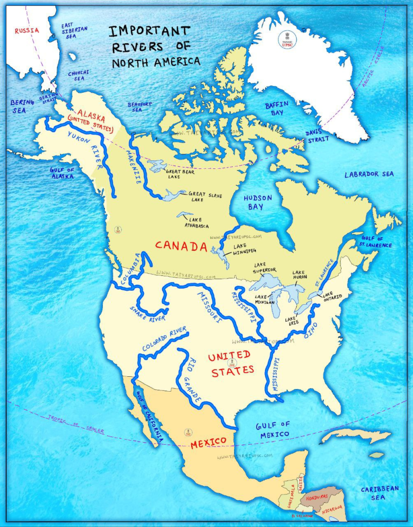 North America Rivers | Major River of the World